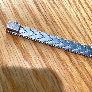 925 silver bracelet made in Italy southwest style braided